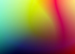 Abstract gradient of vibrant colors.
